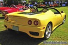 Yellow Ferrari 360 Spider Rear Right