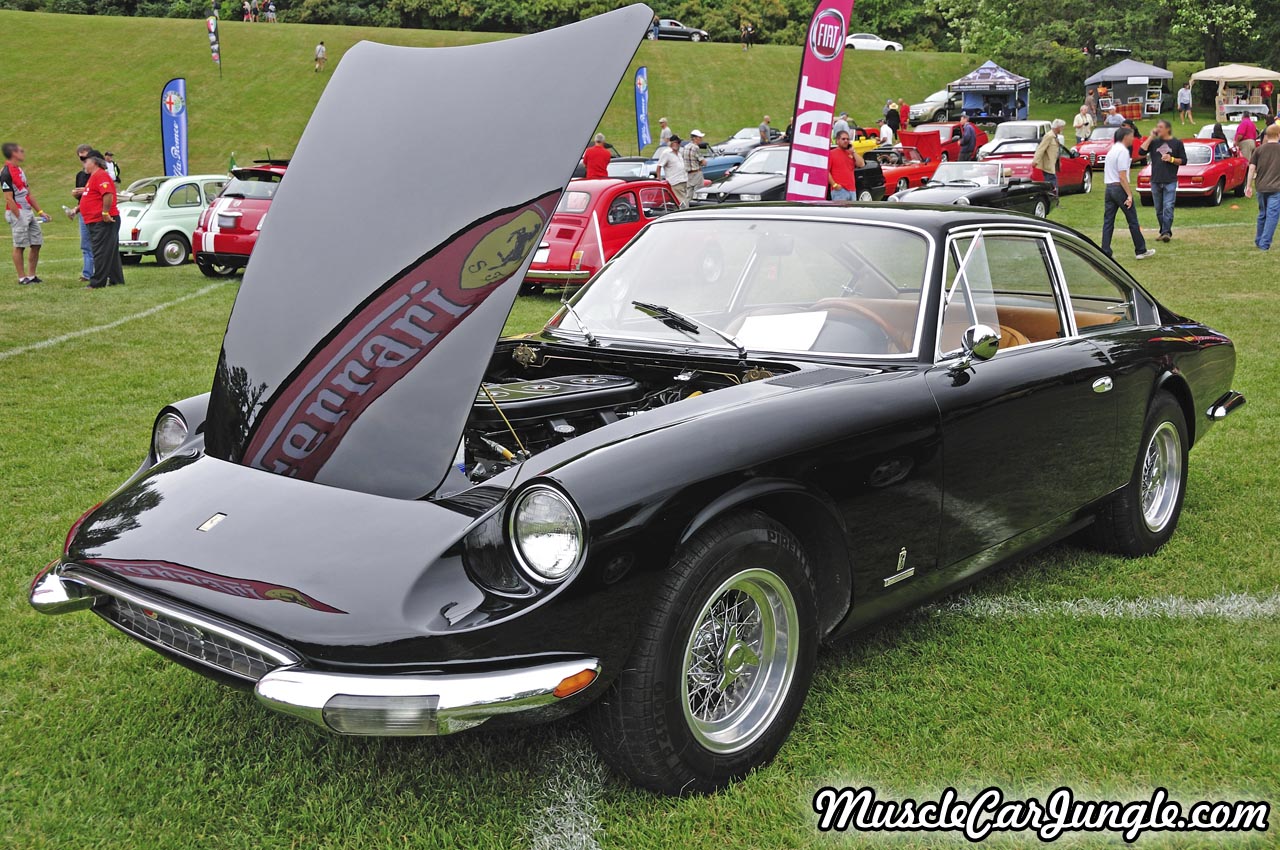 1969 Ferrari 365 GT 2+2 Hood Open