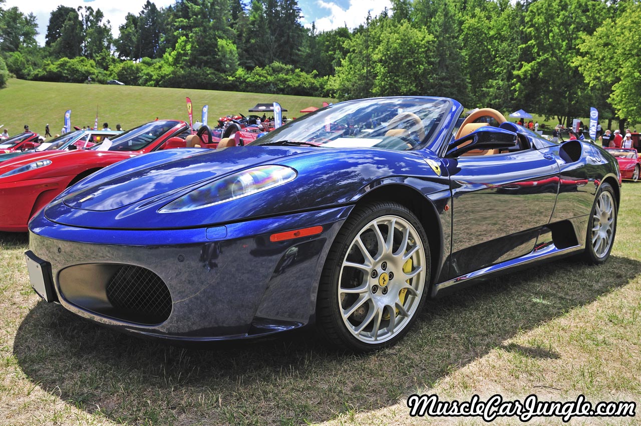 2008 Blue Ferrari 430 Spider
