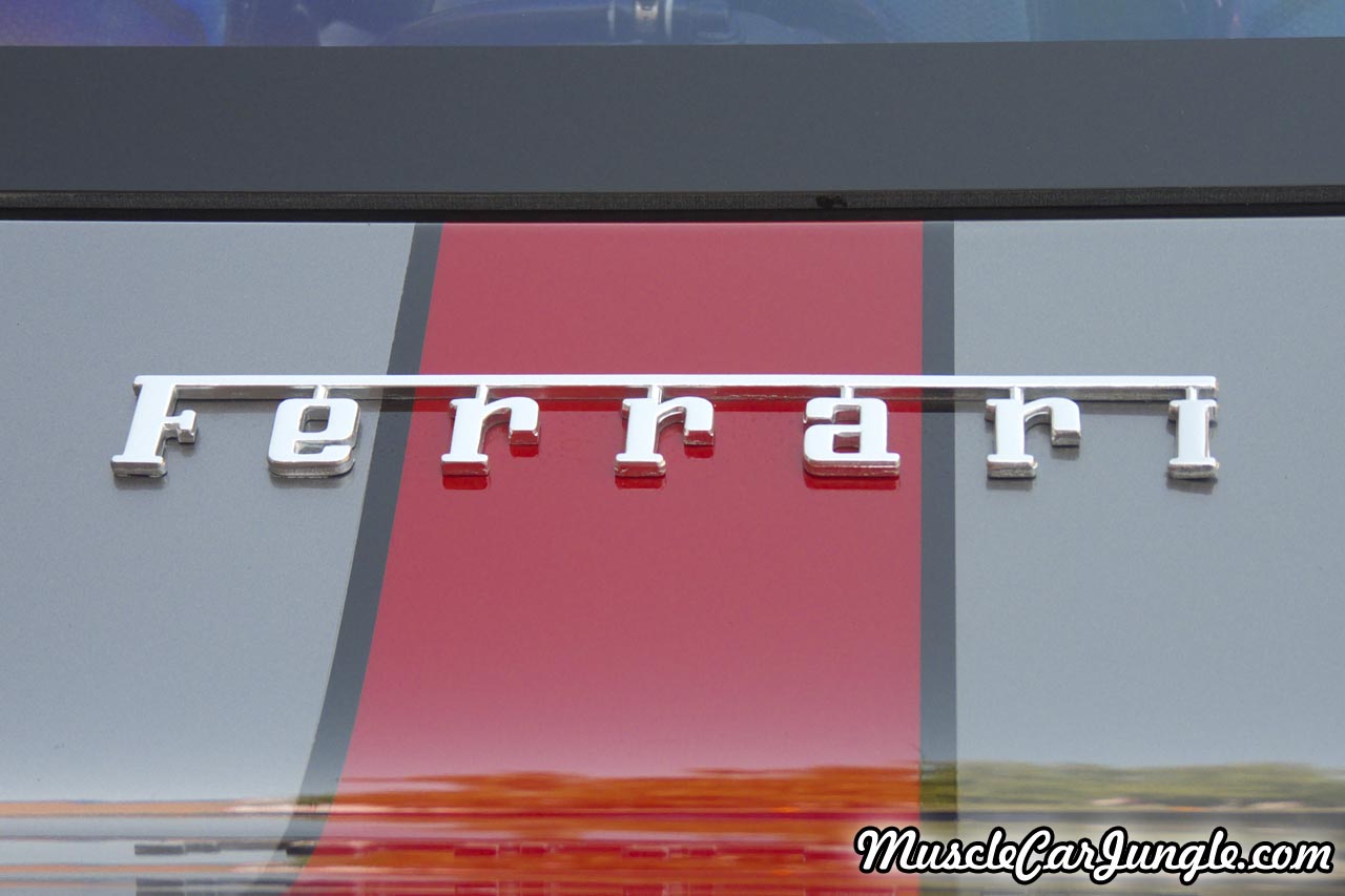 2008 Ferrari 430 Scuderia Rear Logo