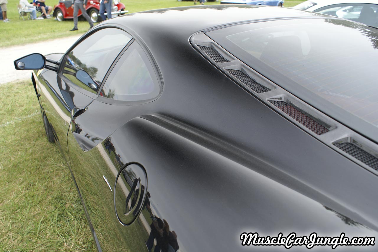 Ferrari F430 Black Rear Angle