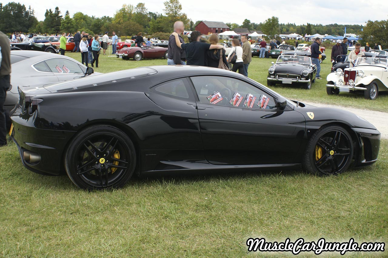 Ferrari F430 Black Right Side