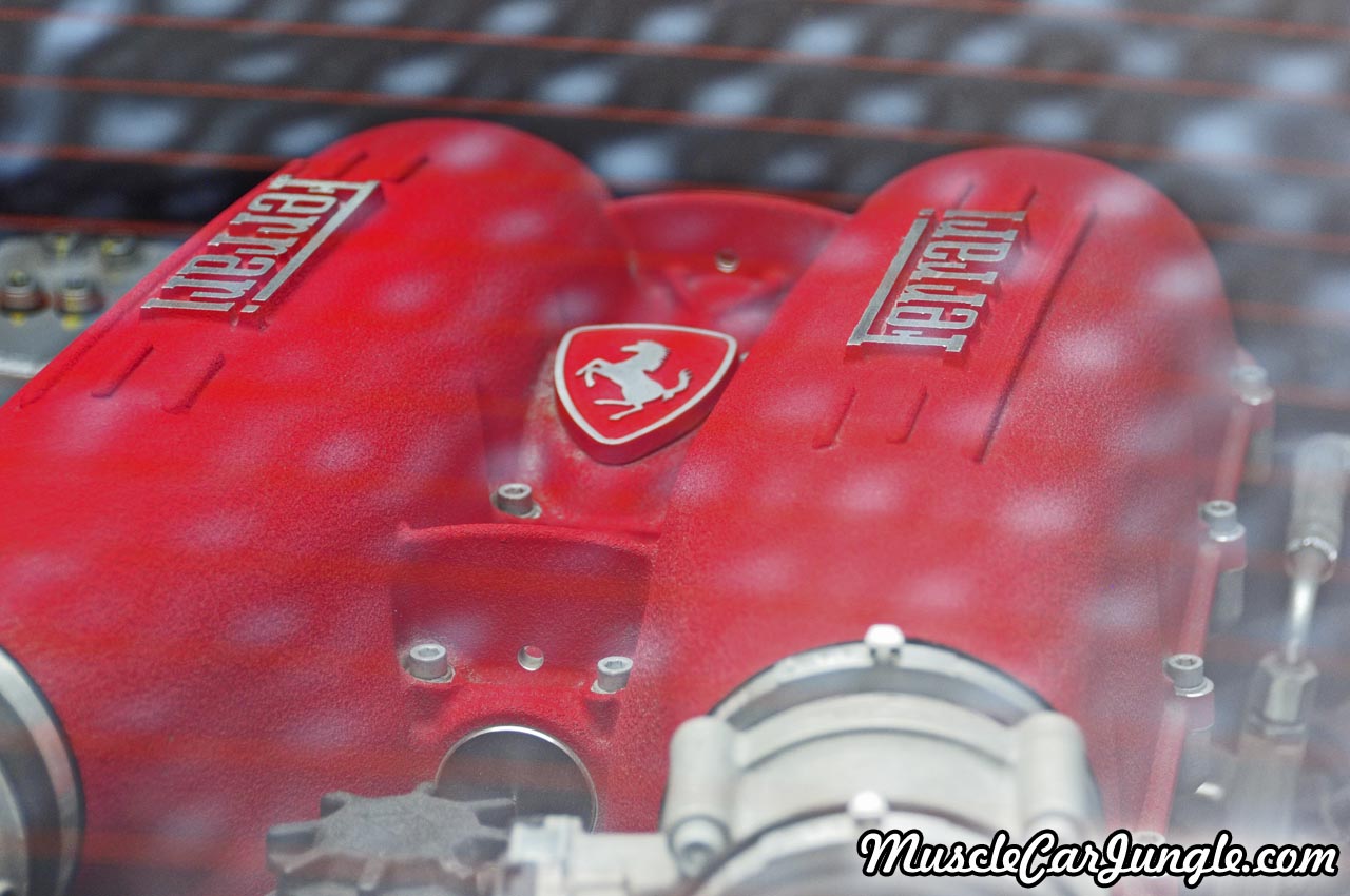 Ferrari F430 Red Engine
