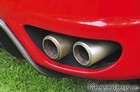 Ferrari F430 Red Exhaust