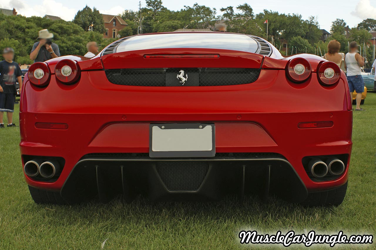 Red Ferrari F430 F1 Rear Low