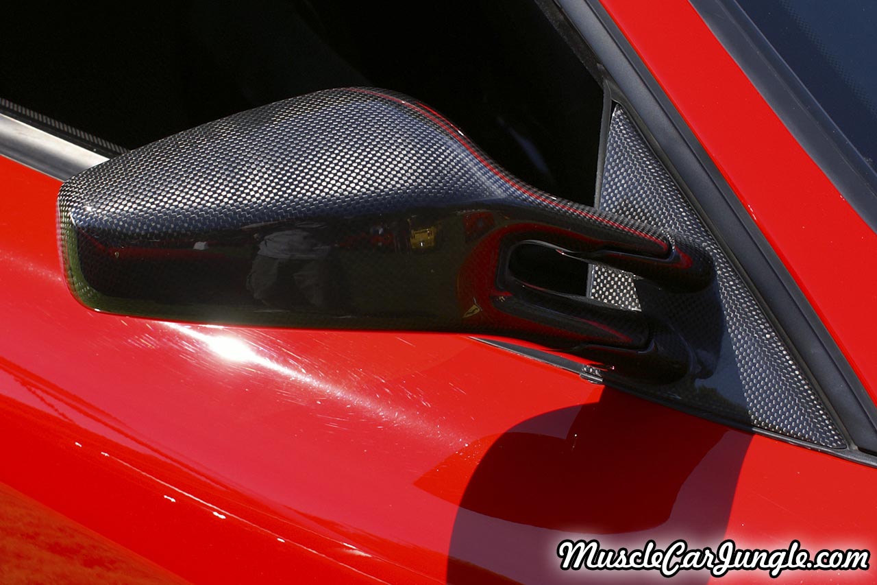 430 Scuderia Carbon Fiber Mirror