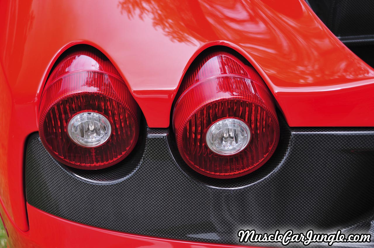Red Ferrari F430 Scuderia Taillights