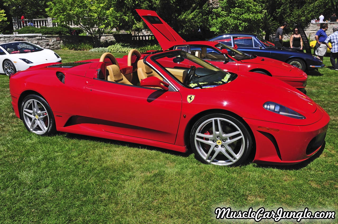 Red Ferrari F430 Spider