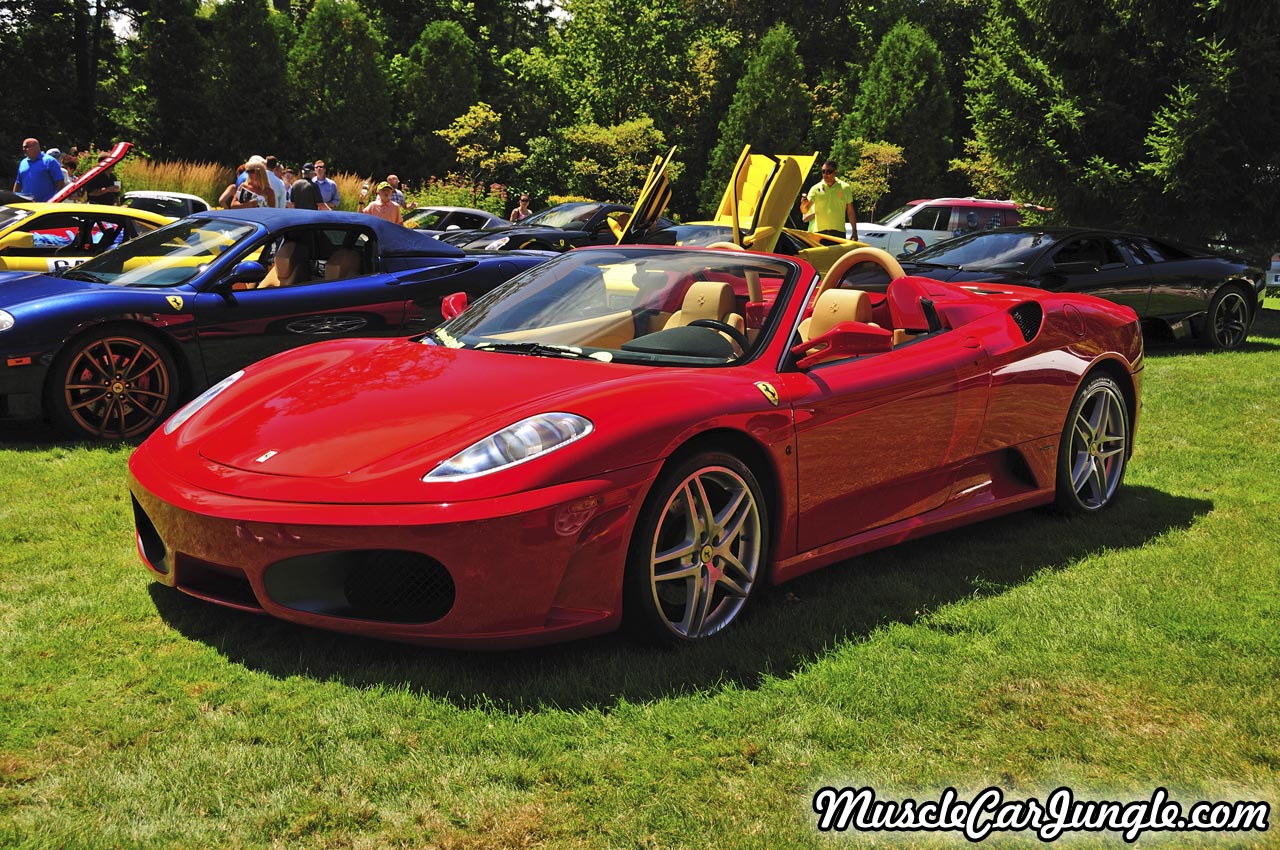 Red Ferrari F430 Spider Front Left