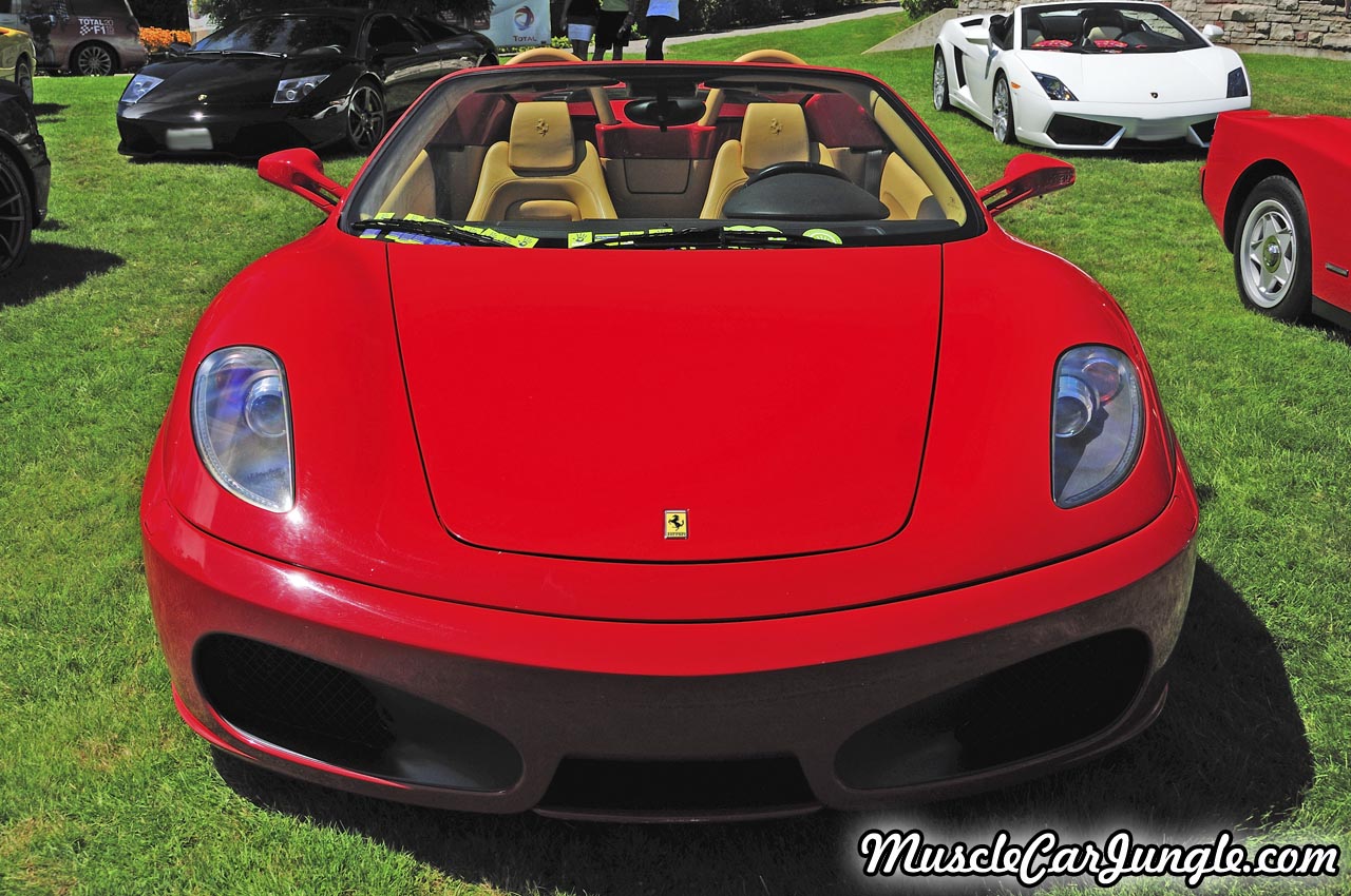 Red Ferrari F430 Spider Front