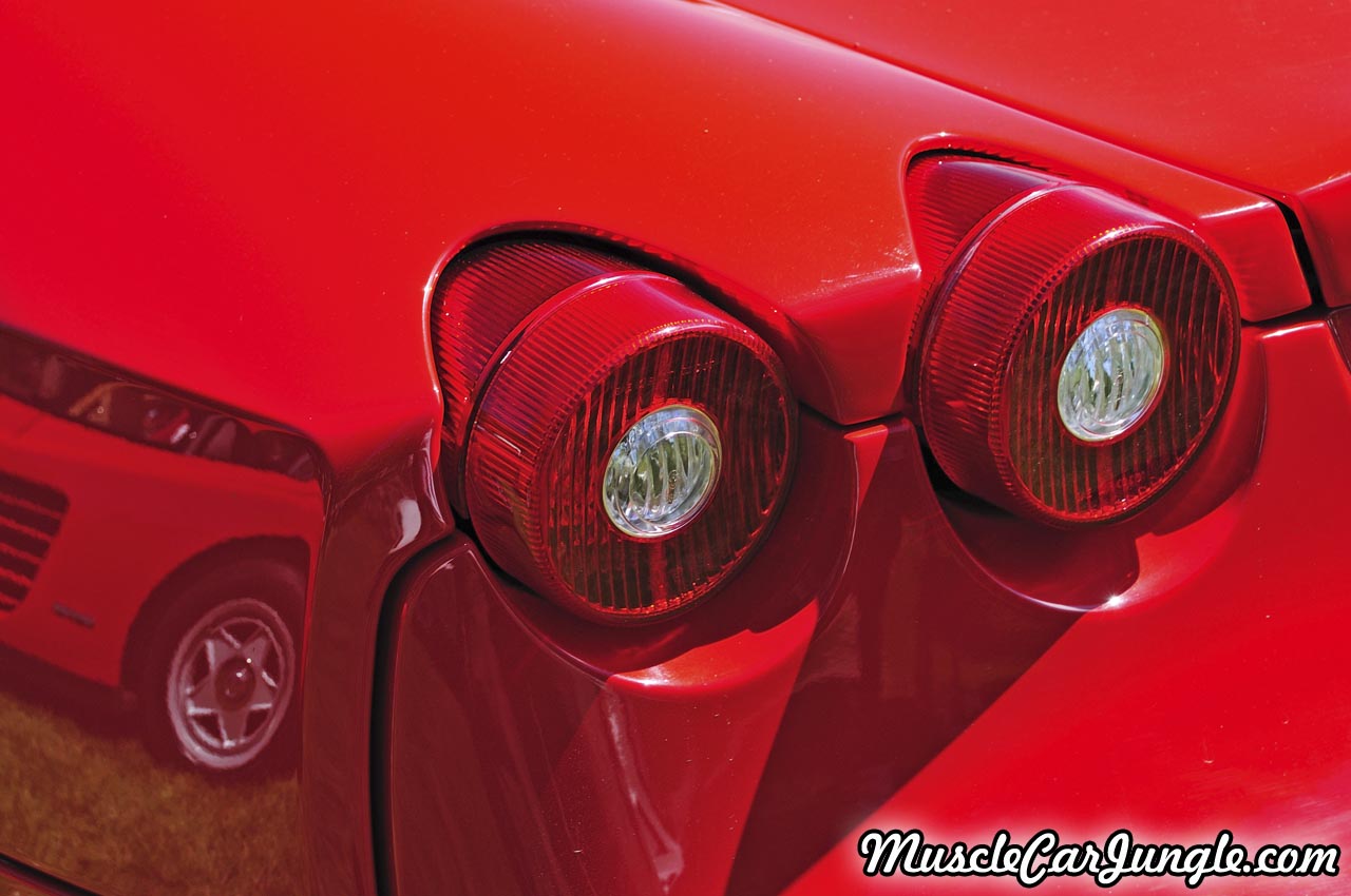 Red Ferrari F430 Spider Tail Lights