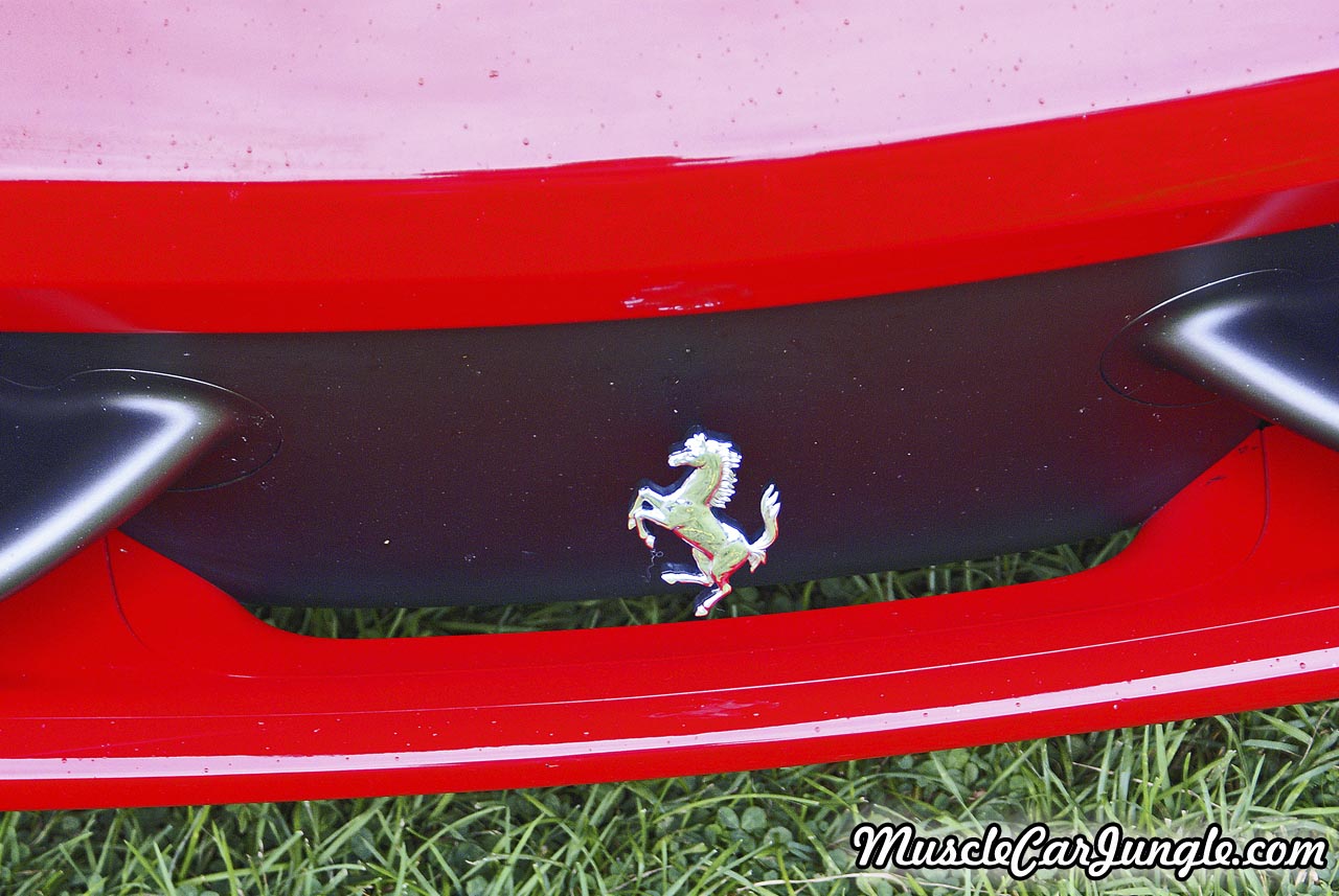 2011 Ferrari 458 Italia Front Horse Emblem