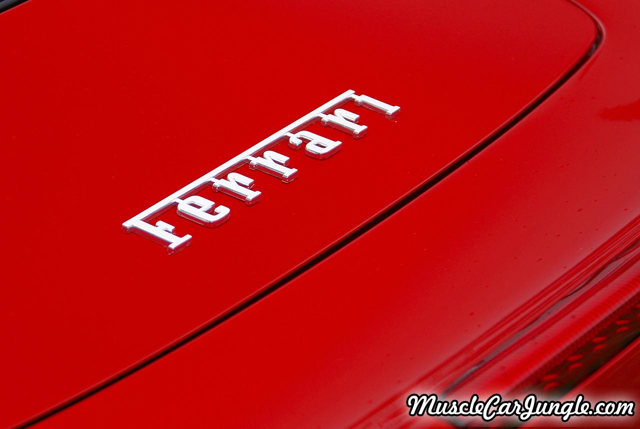 2011 Ferrari 458 Italia Rear Nameplate