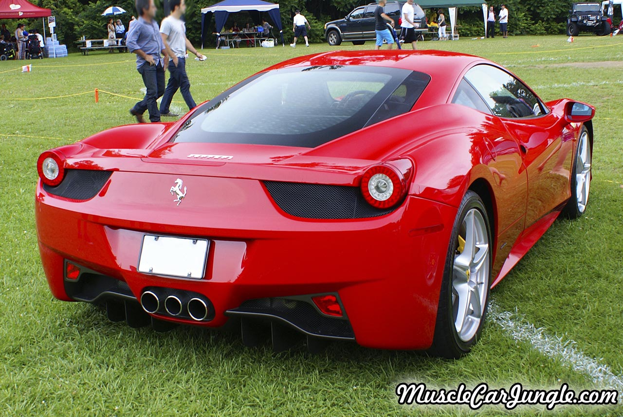 2011 Ferrari 458 Italia Rear Right