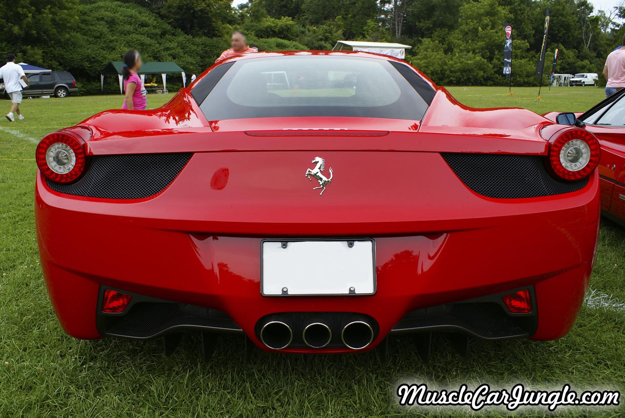 2011 Ferrari 458 Italia Rear