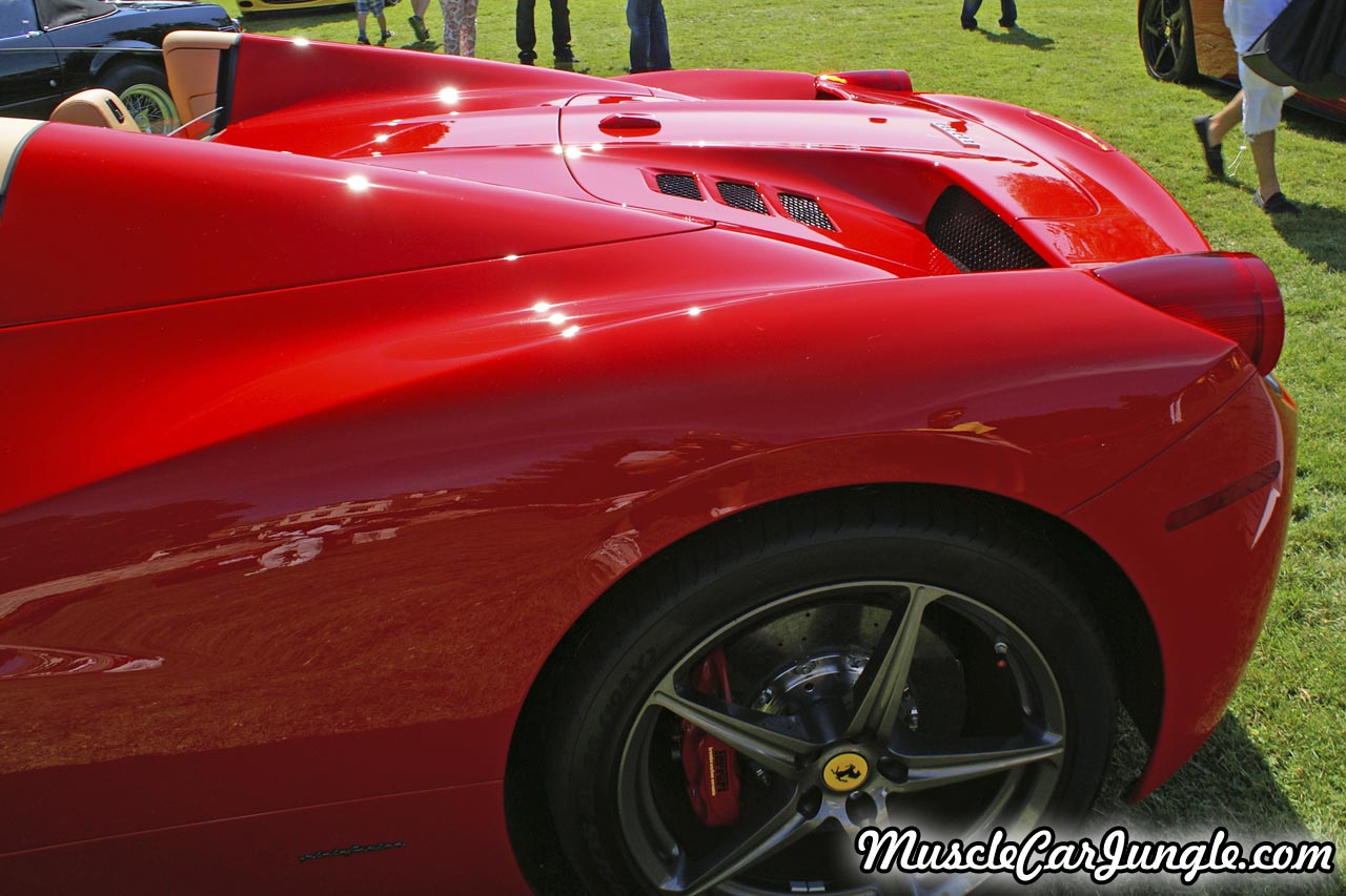 2012 Ferrari 458 Spider Rear Fenders