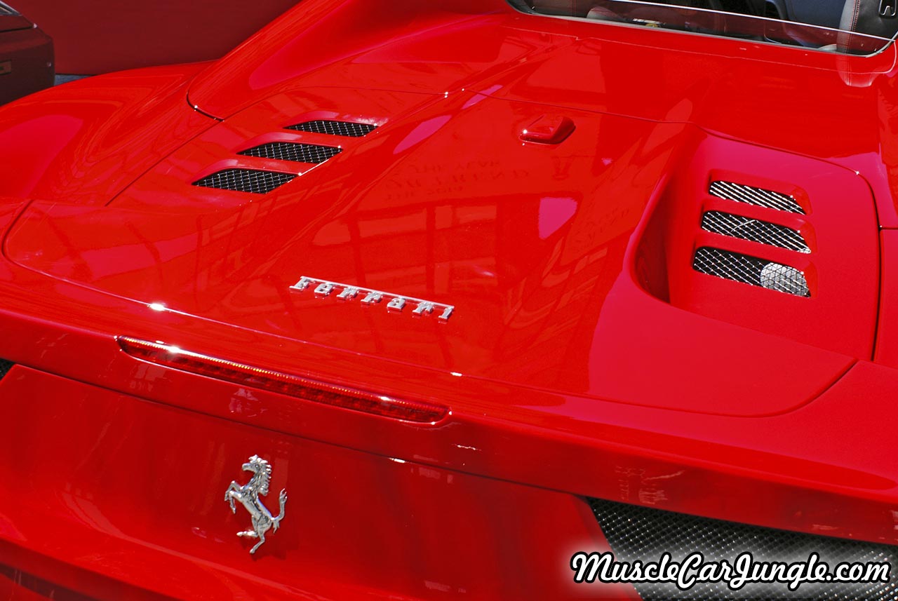 2013 458 Spider Engine Cover