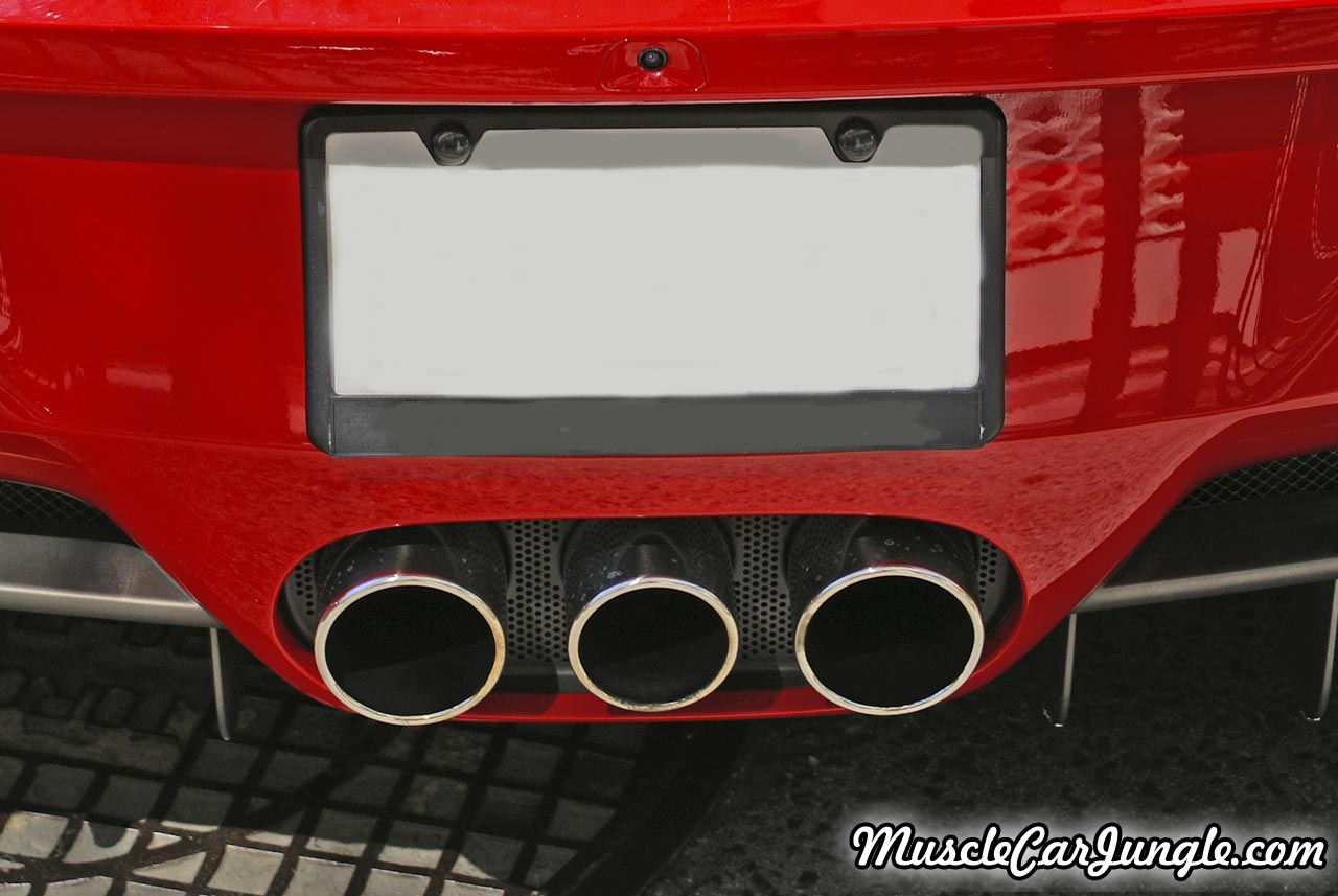 2013 458 Spider Exhaust