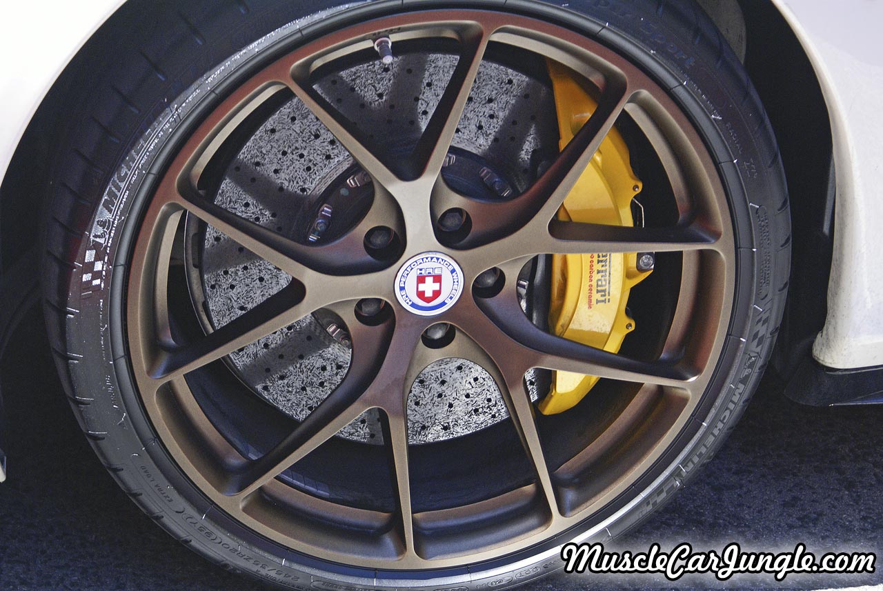2013 White Ferrari 458 Spider Wheel