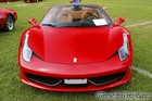 Red 2013 Ferrari 458 Spider Front