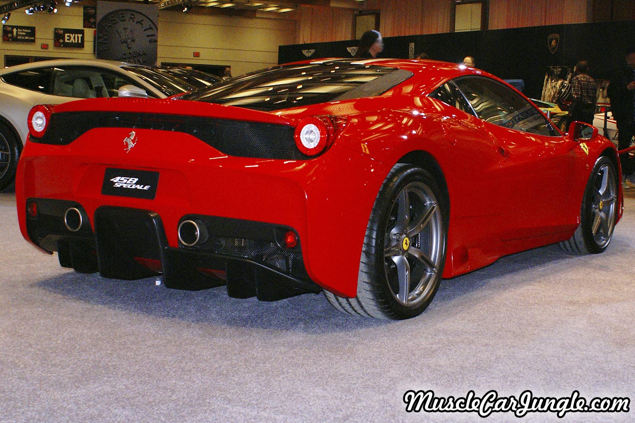 2014 458 Speciale Rear