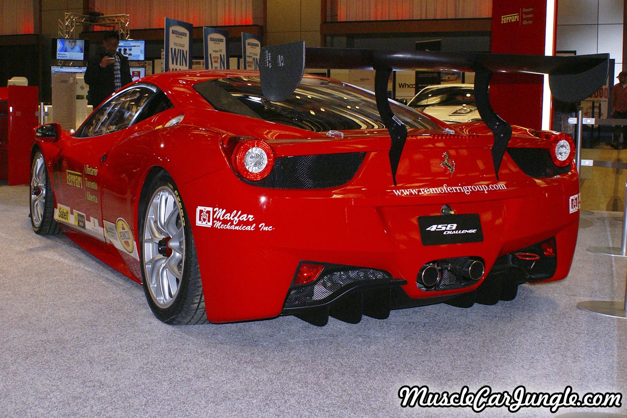 2014 458 Challenge Rear Left