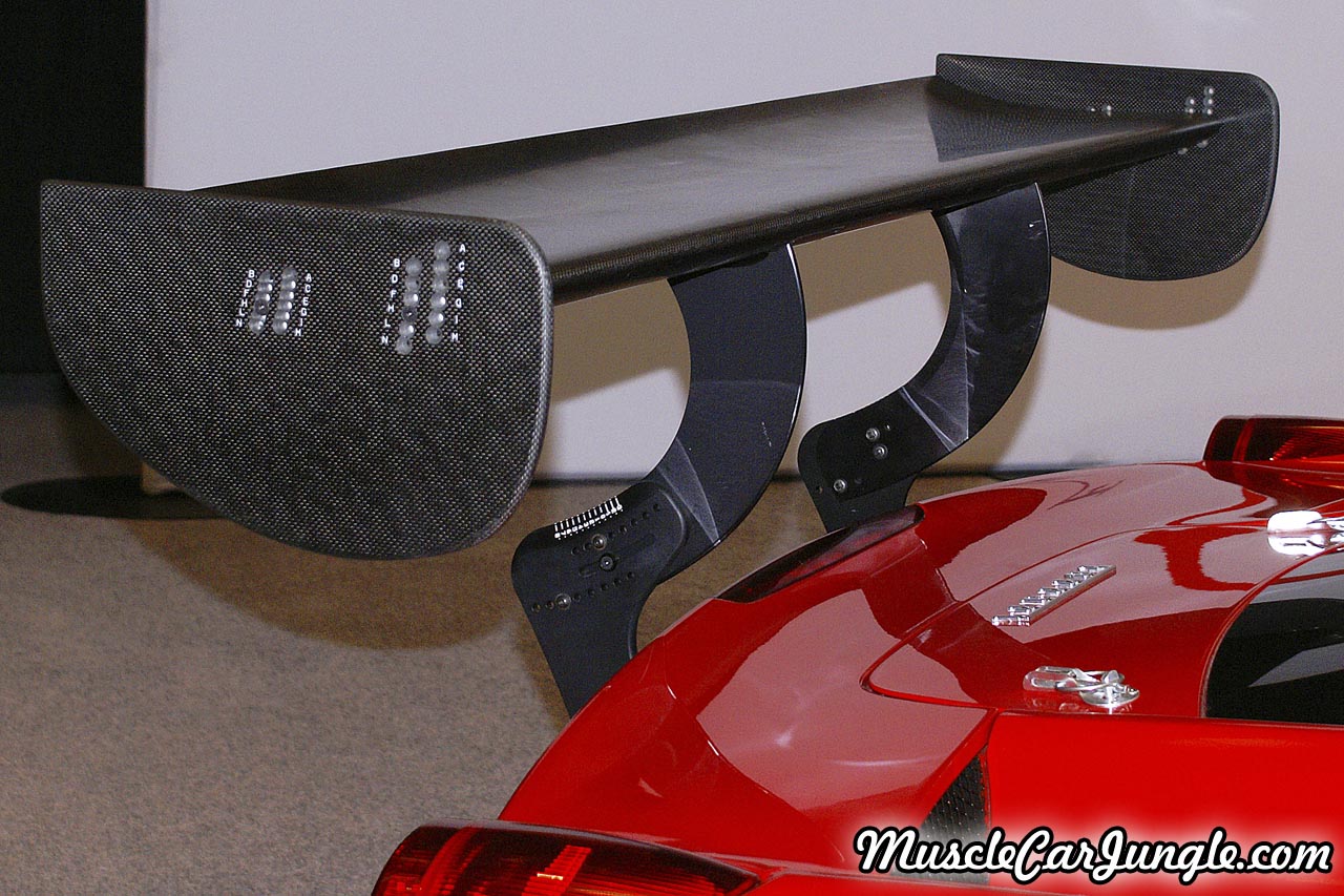 2014 458 Challenge Rear Wing