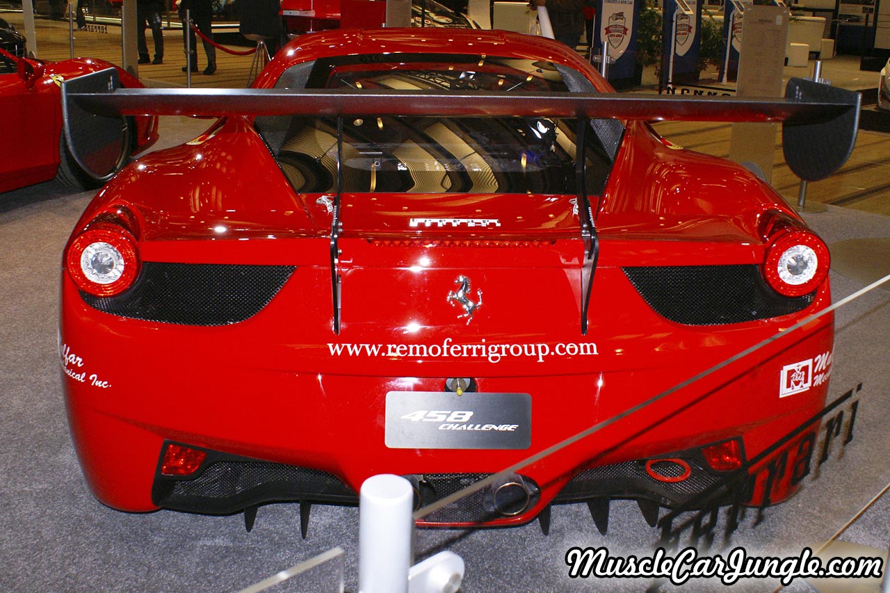 2014 458 Challenge Rear