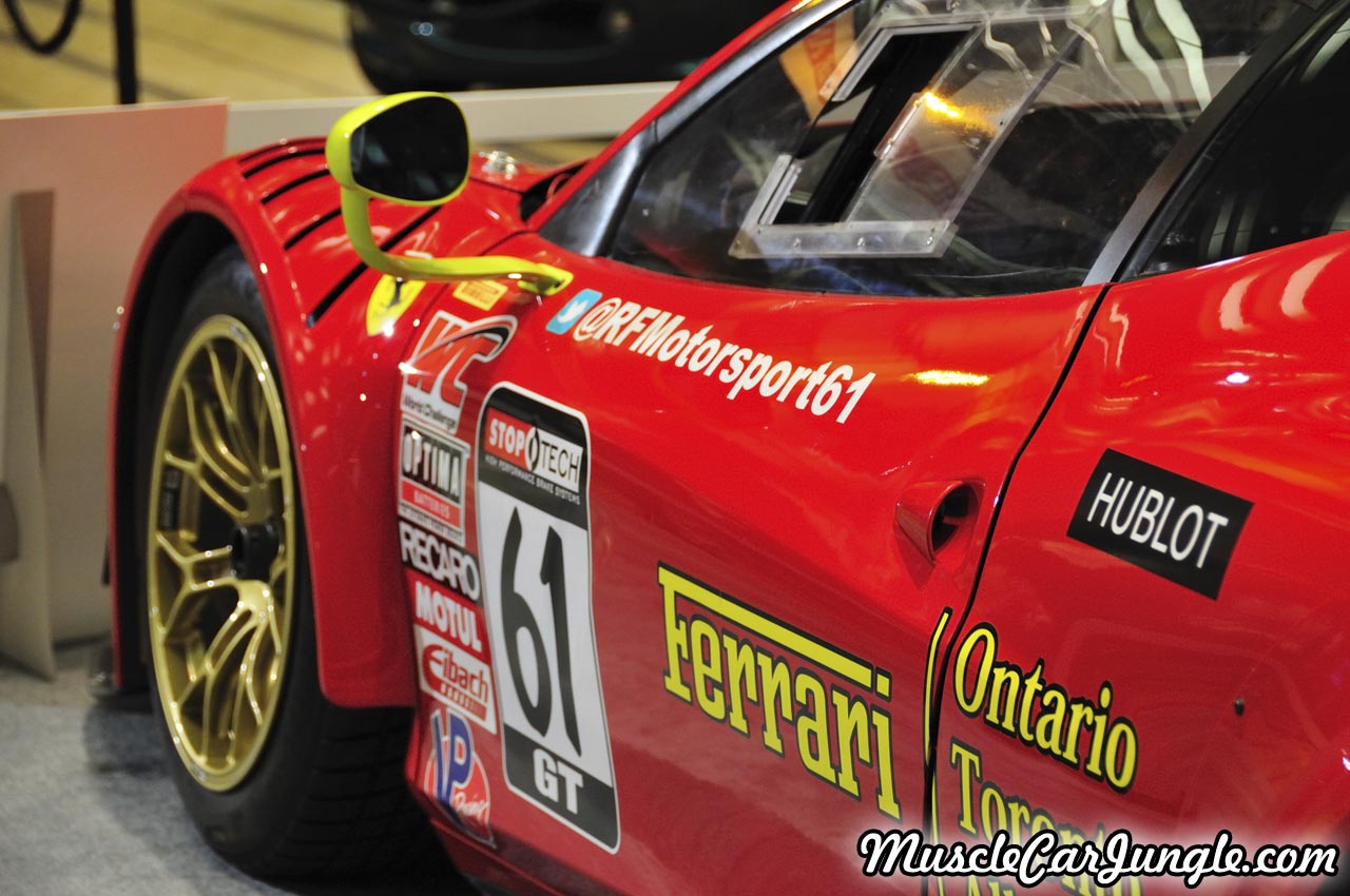 2014 Ferrari 458 GT3 Side Angle