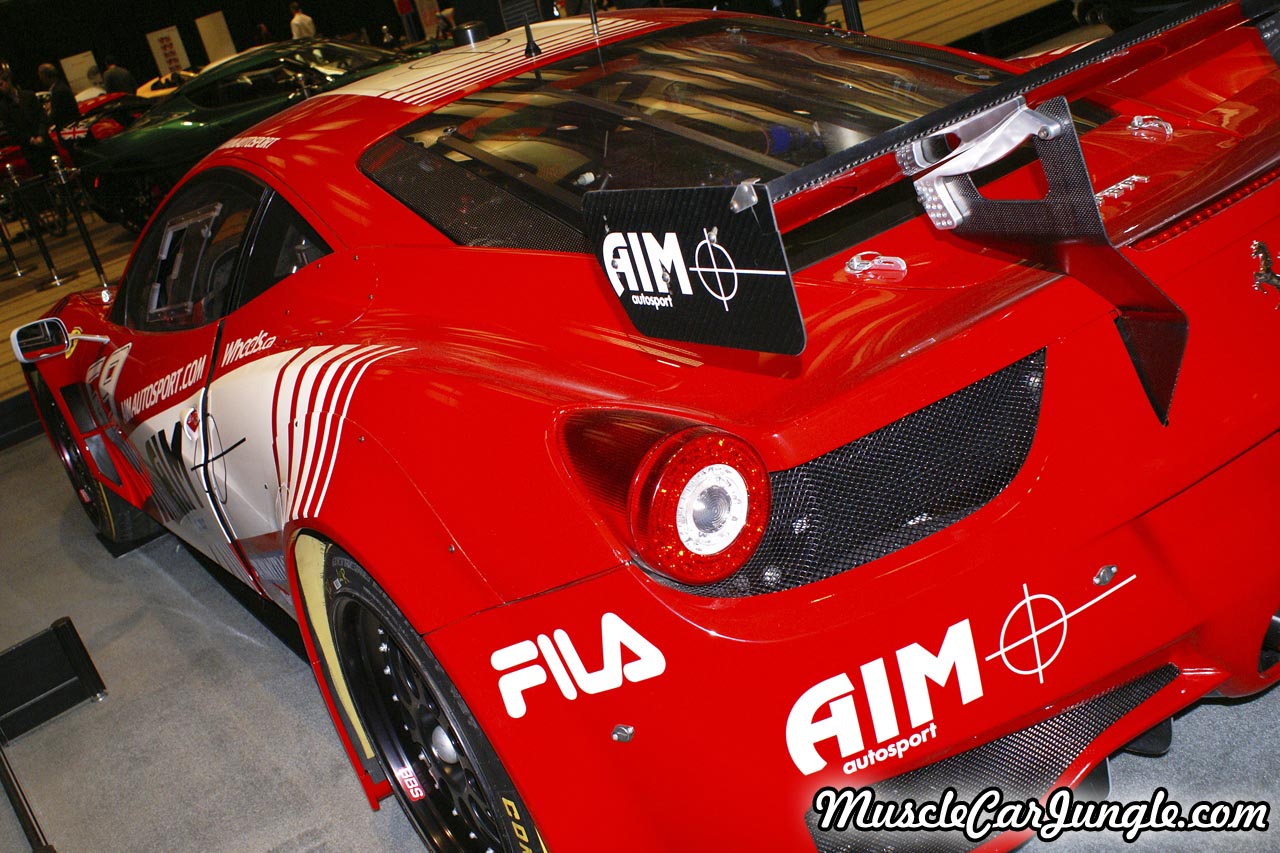 Ferrari 458 GT3 Rear Angle