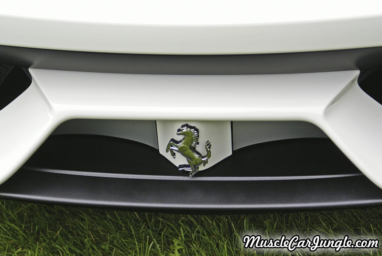 458 Speciale Front Horse Emblem