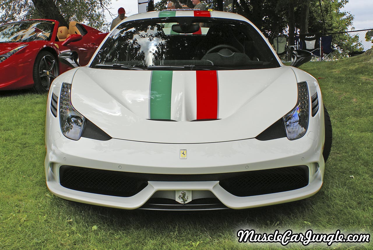 458 Speciale Front
