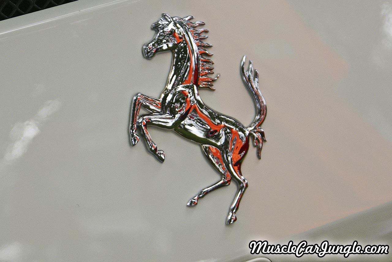 458 Speciale Rear Horse Emblem