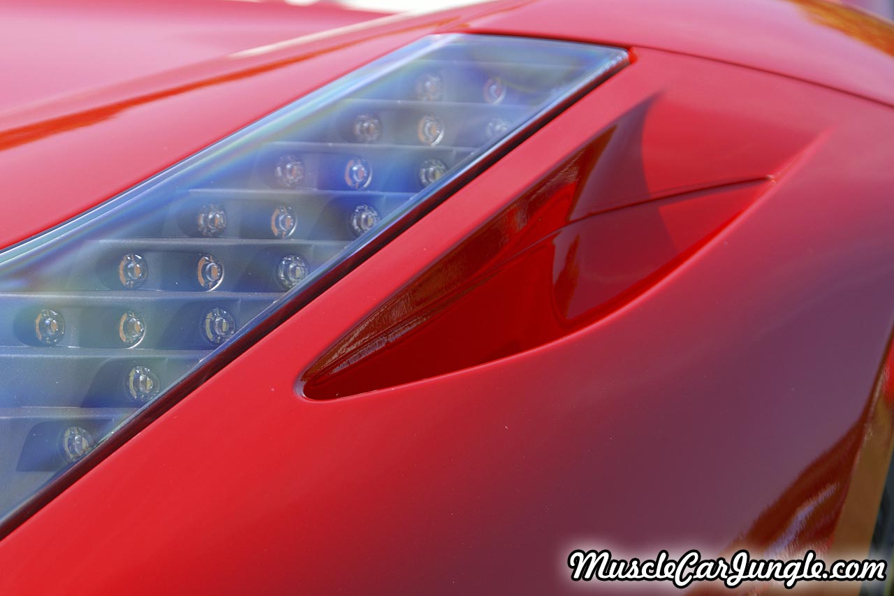 458 Spider Front Fender Vent