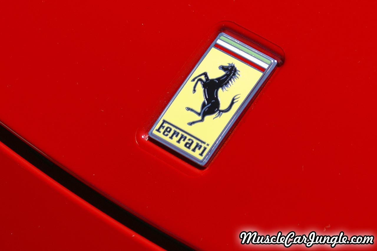 458 Spider Hood Emblem