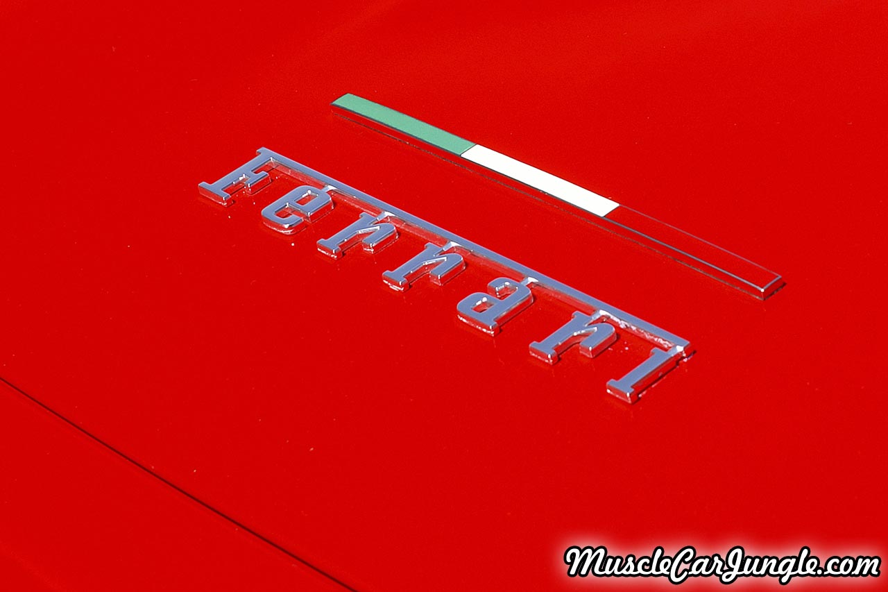 458 Spider Rear Deck Emblem