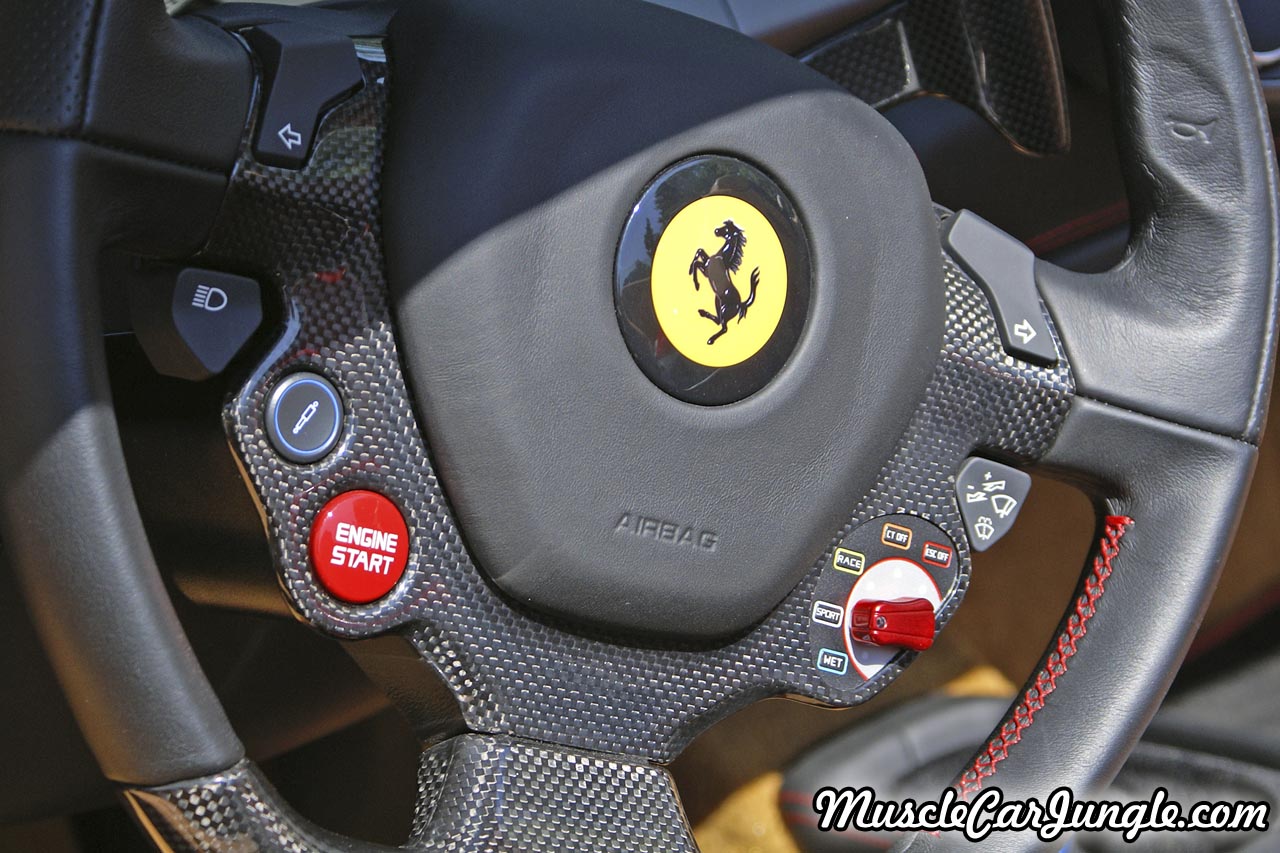 458 Spider Steering Wheel