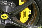 Black Ferrari 458 Spider Brake Caliper