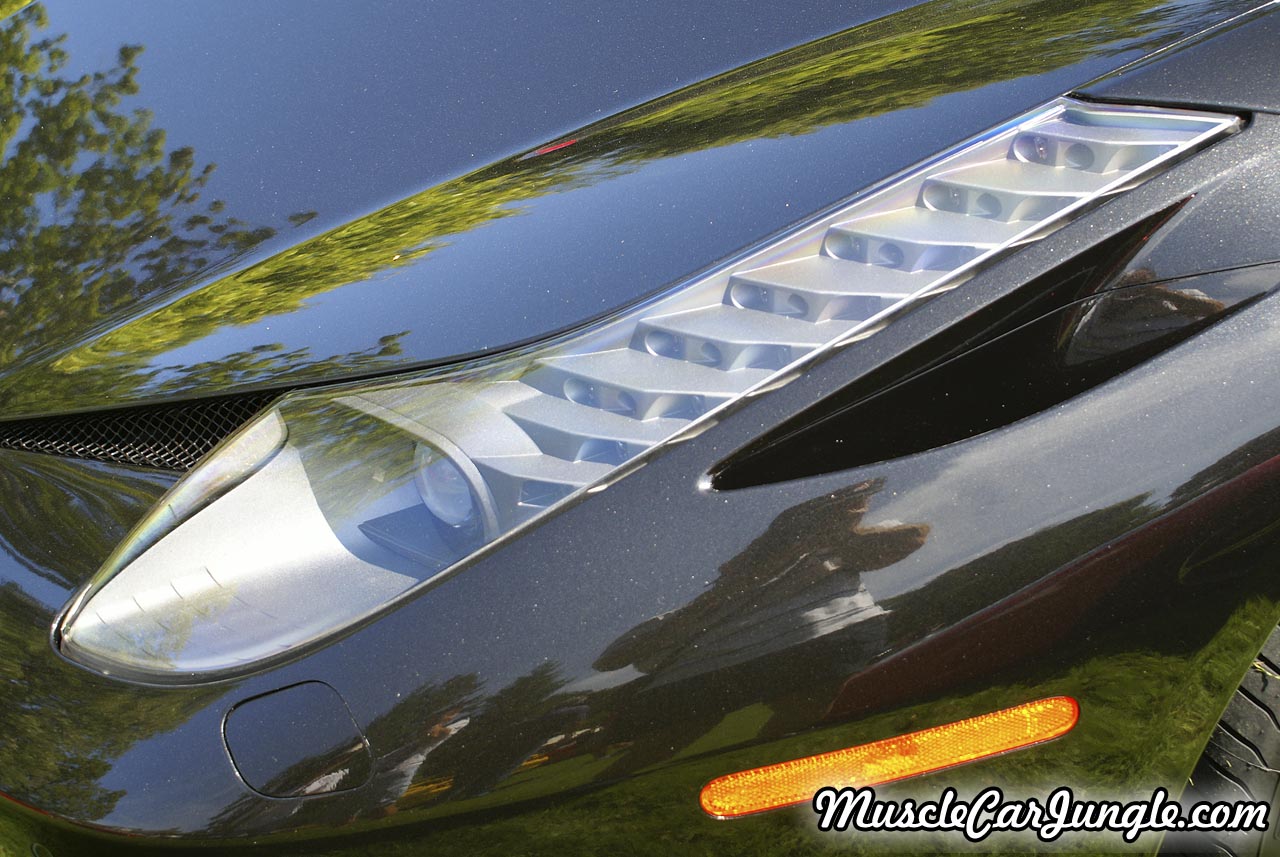 Black Ferrari 458 Spider Headlight