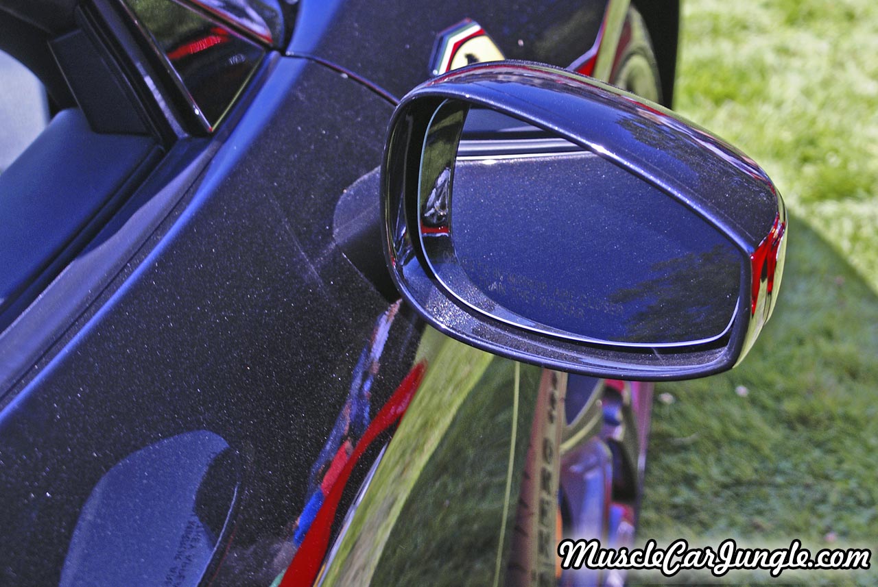 Black Ferrari 458 Spider Side Mirror