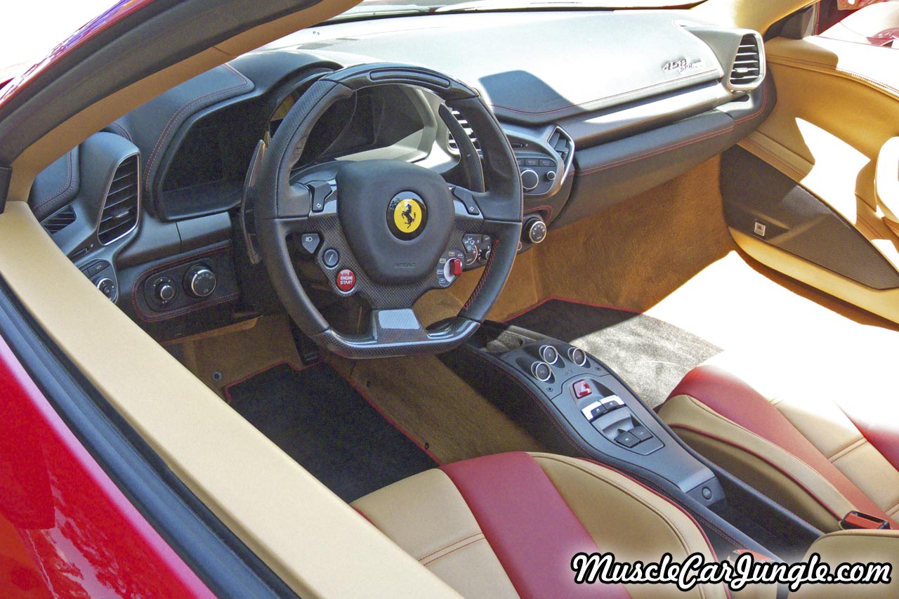 Ferrari 458 Spider Interior