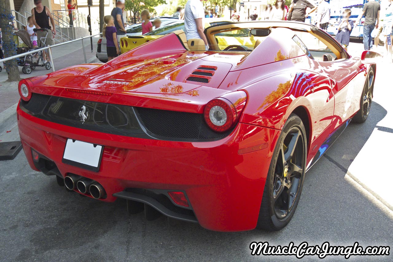 Ferrari 458 Spider Rear Right