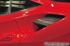 Red 2016 Ferrari 488 GTB Rear Air Intake