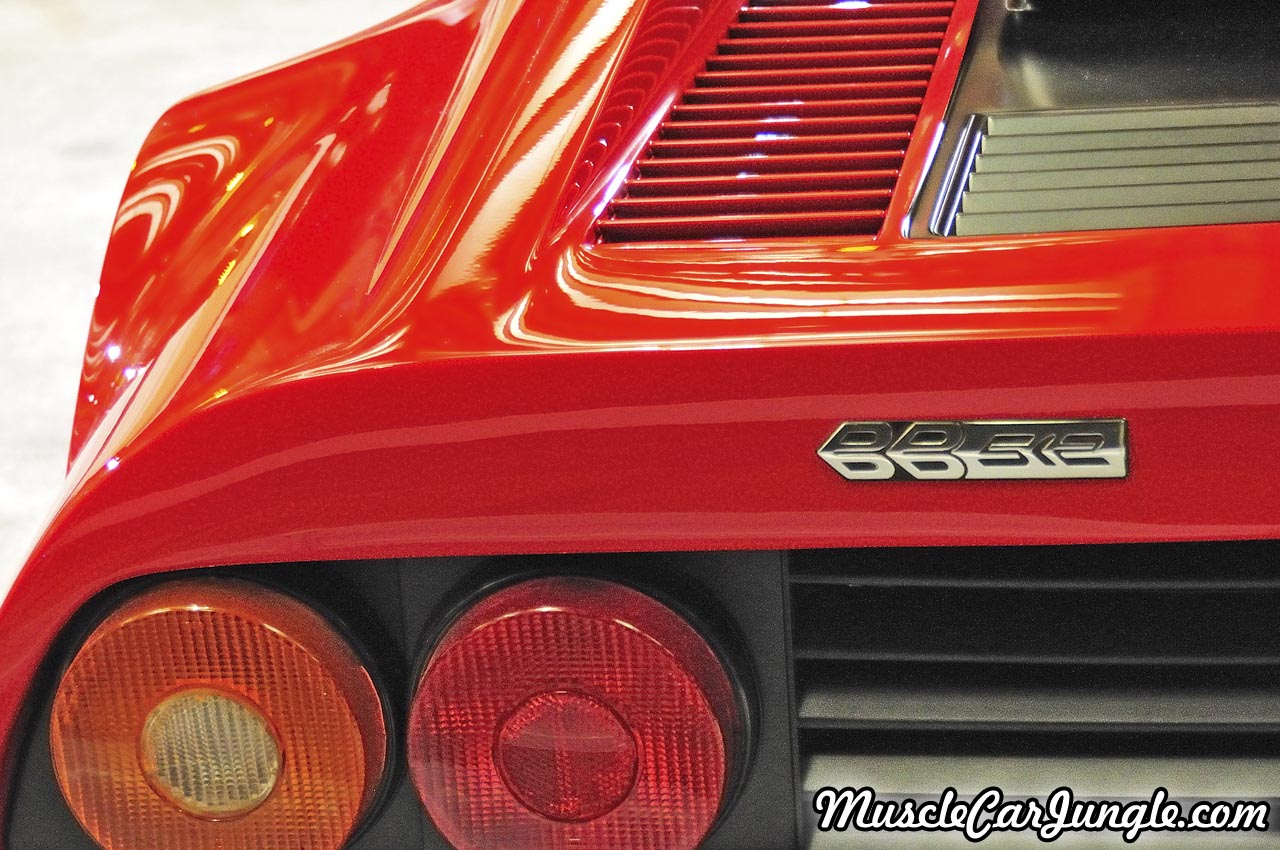 1980 Ferrari 512 BB Rear Insignia
