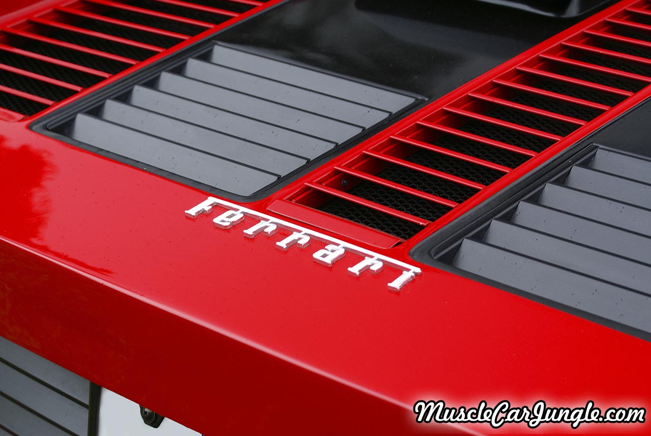 1984 Ferrari 512 BB Rear Insignia