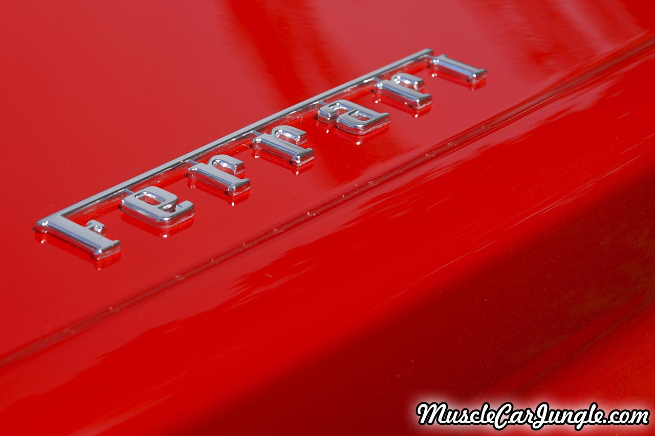 2002 575M Maranello Trunk Insignia