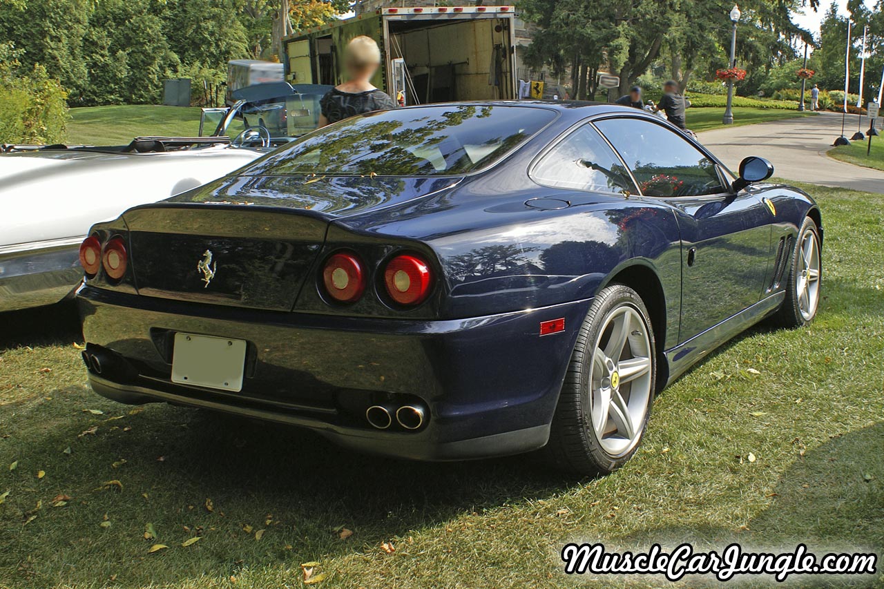575M Maranello Blue Rear Right