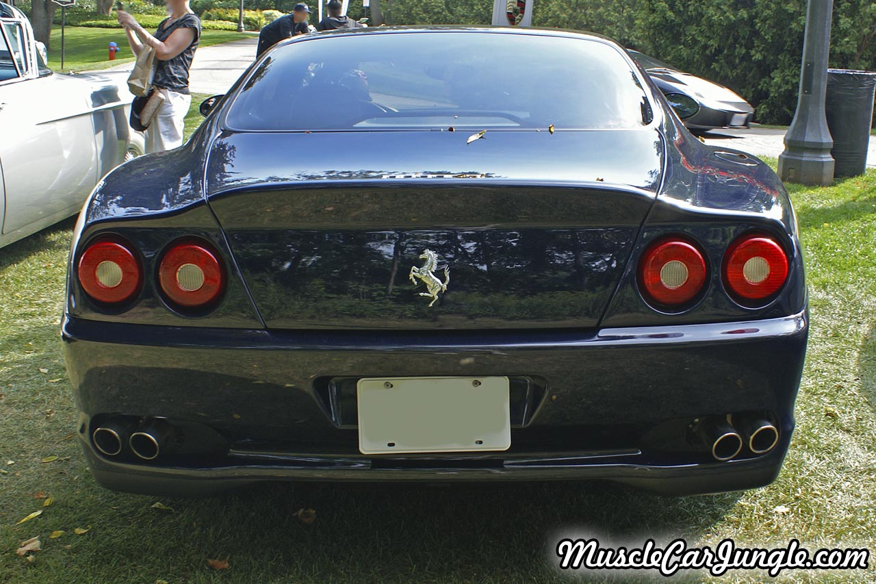 575M Maranello Blue Rear