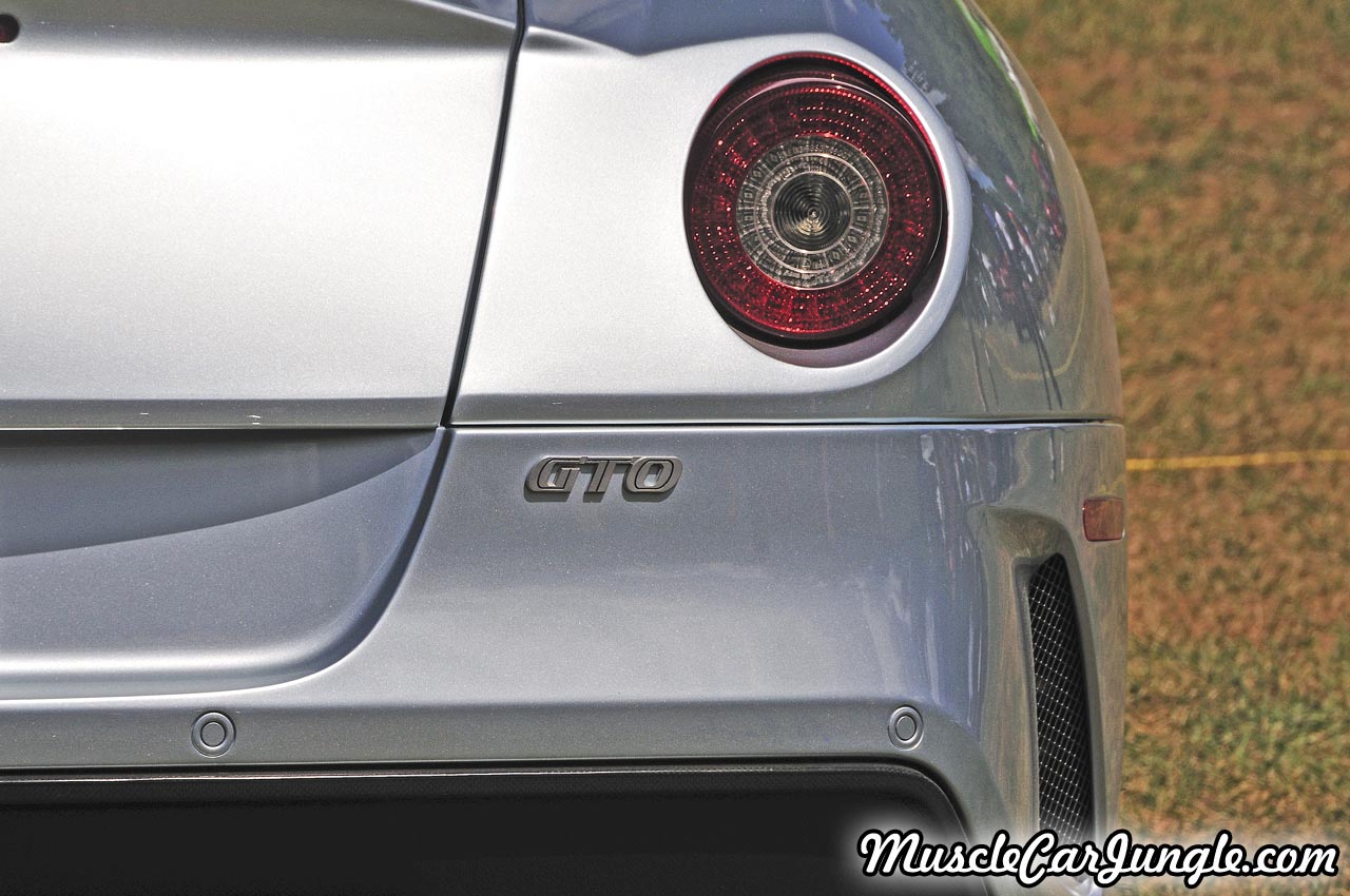 Ferrari 599 GTO Rear Nameplate