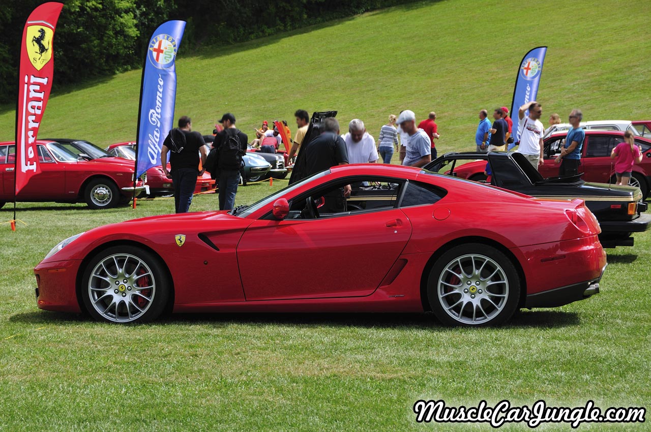 Red 599 GTB Left Side